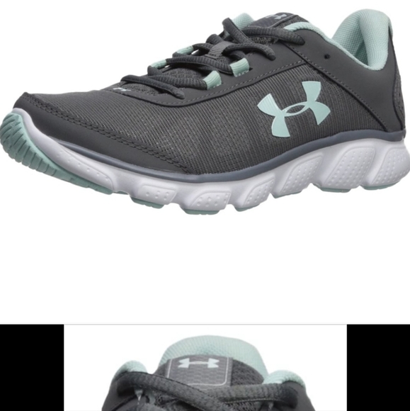 Under Armour Women's Micro G Assert Size 9. Lose material inside left shoe heel - Picture 7 of 13